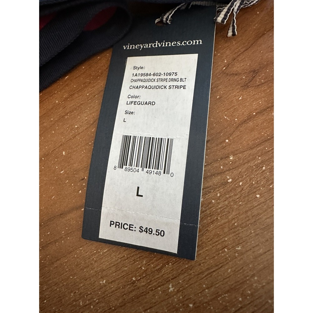 Vineyard Vines Belt Nwt Large - Picture 2 of 2